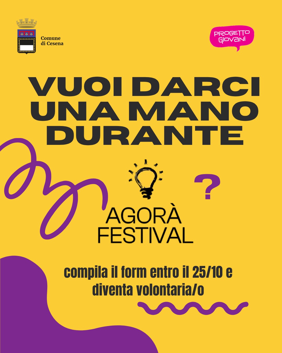 Immagine per Agorà Festival - Call volontari
